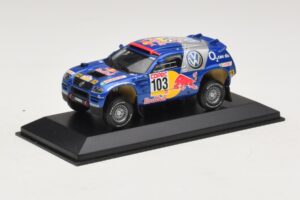 Volkswagen Race Touareg #103 B. Saby / R. Perin Winner Rally Por Las Pampas 2005 Replacement Box Minichamps 1:43 436055303-R1 - image 2 of 4
