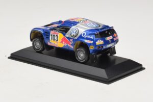 Volkswagen Race Touareg #103 B. Saby / R. Perin Winner Rally Por Las Pampas 2005 Replacement Box Minichamps 1:43 436055303-R1 - image 3 of 4