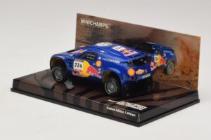 Volkswagen Race Touareg Red Bull #224 B. Saby / Stevenson Dakar Rally 2005 Minichamps 1:43 436045324 Diecast - image 3 of 5