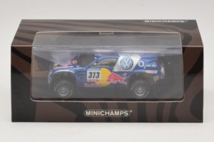 Volkswagen Race Touareg Red Bull #313 J. Kankkunen / J. Repo Dakar Rally 2005 Minichamps 1:43 436055313 Diecast - image 5 of 5