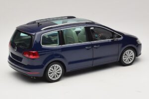 Volkswagen Sharan Blue Metallic Minichamps 1:18 110051000 Diecast - image 3 of 8