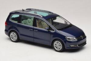 Volkswagen Sharan Blue Metallic Minichamps 1:18 110051000 Diecast - image 5 of 8