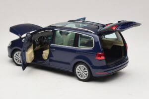 Volkswagen Sharan Blue Metallic Minichamps 1:18 110051000 Diecast - image 7 of 8