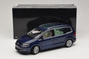 Volkswagen Sharan Blue Metallic Minichamps 1:18 110051000 Diecast - image 8 of 8