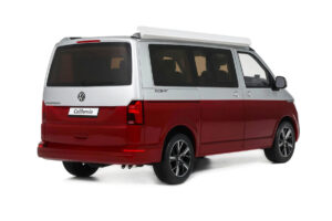 Volkswagen T6.1 California Ocean Tornado Red / Reflex Silver Otto 1:18 OT1342 Resin - image 2 of 5
