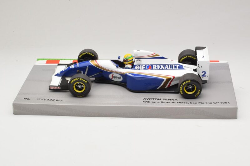 Williams FW16 Renault #2 A. Senna San Marino GP 1994 Minichamps 1:18 Williams FW16 Renault #2 A. Senna San Marino GP 1994 Minichamps 1:18 543941833 Diecast
