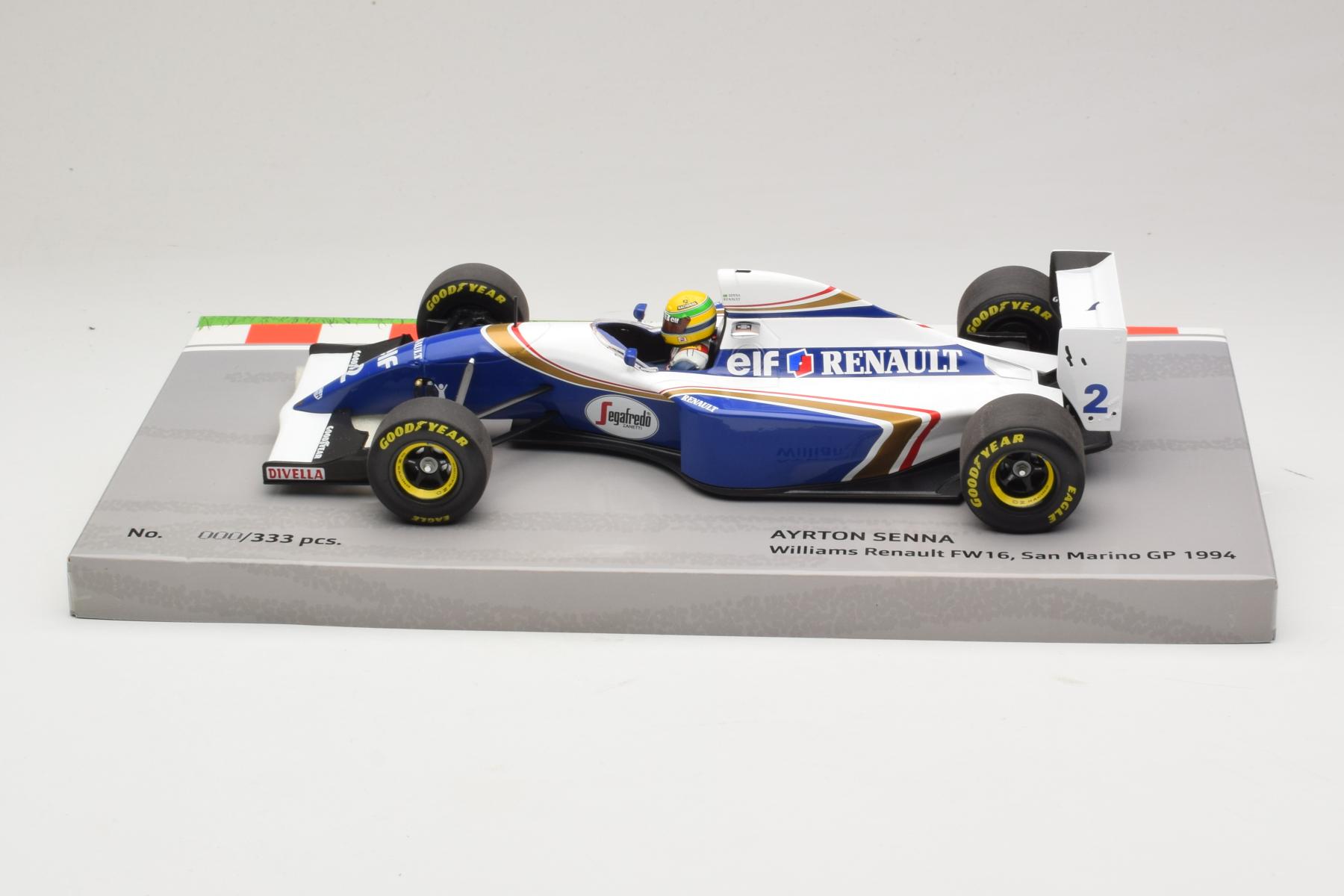 Minichamps Williams FW16 1:18 Senna San Marino 1994