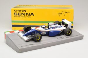 Williams FW16 Renault #2 A. Senna San Marino GP 1994 Minichamps 1:18 543941833 Diecast - image 6 of 7