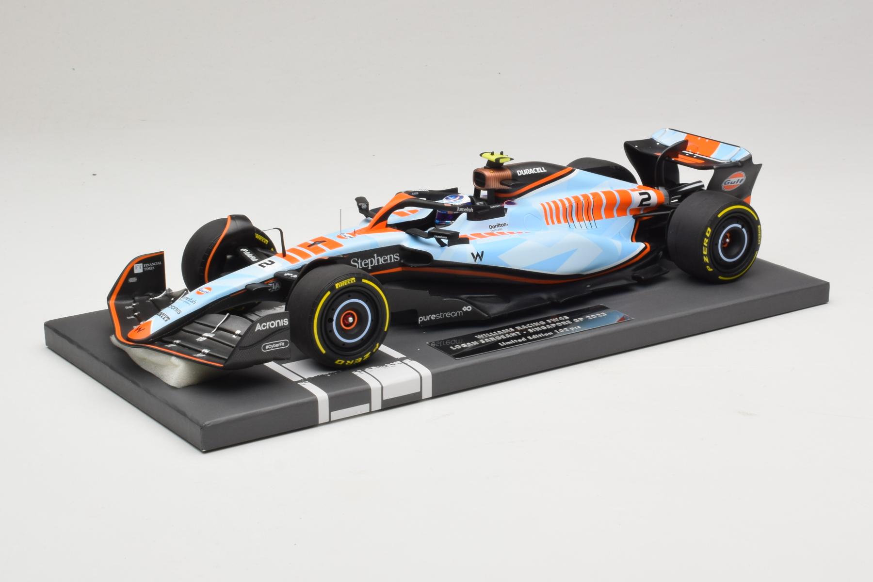 1/18 MINICHAMPS Williams FW45 L.サージェント Minichamps Williams FW45 Sargeant 1:18 Singapore GP