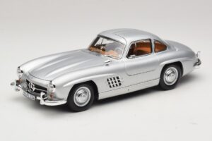 Mercedes 300 SL W198 Gullwing Silver Norev 1:18 183857 Diecast