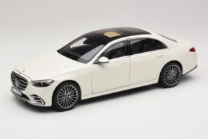 Mercedes S-Class W223 AMG Line White Norev 1:18 183807 Diecast