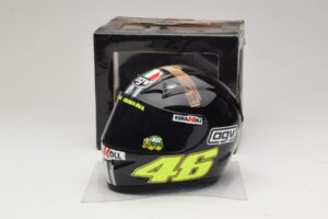 AGV Helmet V. Rossi MotoGP Jerez Test 2007 Minichamps 1:2 327070046 Diecast - image 6 of 7