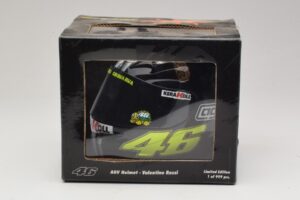 AGV Helmet V. Rossi MotoGP Jerez Test 2007 Minichamps 1:2 327070046 Diecast - image 7 of 7