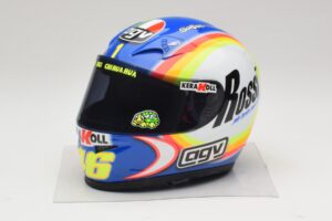 AGV Helmet V. Rossi MotoGP Sepang 2005 Minichamps 1:2 327050066 Diecast