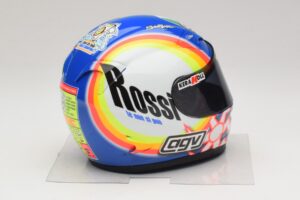 AGV Helmet V. Rossi MotoGP Sepang 2005 Minichamps 1:2 327050066 Diecast - image 5 of 8