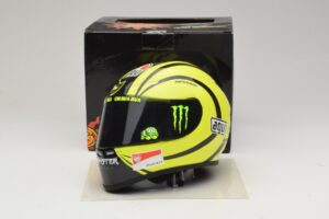 AGV Helmet V. Rossi MotoGP Valencia Test 2009 Minichamps 1:2 327100066 Diecast - image 6 of 7