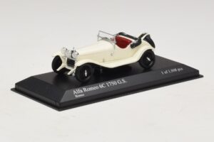 Alfa Romeo 6C 1750 G.S. White Minichamps 1:43 400120430 Diecast - image 2 of 5