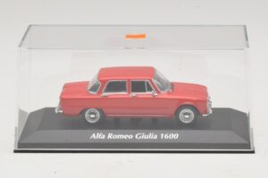 Alfa Romeo Giulia 1600 Red Maxichamps 1:43 940120901 Diecast - image 4 of 5