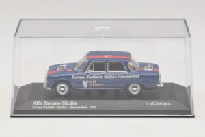 Alfa Romeo Giulia Europa-Testfahrt Sizilien-Hammerfest Minichamps 1:43 400120905 Diecast - image 4 of 5