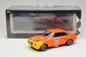 Alfa Romeo GTA 1300 Junior #83 Jagermeister R. Maschke DRM 1972 Minichamps 1:18 155721283 Diecast - image 6 of 6