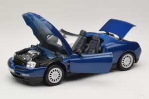 Alfa Romeo Spider 916 Blue Maisto 1:18 31831 Diecast - image 2 of 8