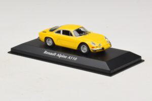 Alpine A110 Yellow Maxichamps 1:43 940113601 Diecast - image 3 of 5