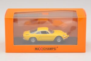 Alpine A110 Yellow Maxichamps 1:43 940113601 Diecast - image 5 of 5