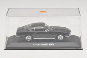 Aston Martin DBS Black Maxichamps 1:43 940137601 Diecast - image 4 of 5
