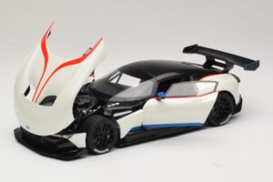 Aston Martin Vulcan Stratus White With Blue and Red Stripes AUTOart 1:18 70261 Composite - image 2 of 8