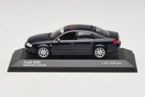 Audi RS6 C5 Blue Metallic Minichamps 1:43 400011702 Diecast