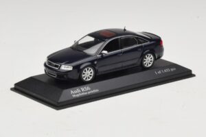 Audi RS6 C5 Blue Metallic Minichamps 1:43 400011702 Diecast - image 2 of 5