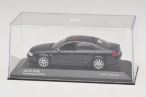 Audi RS6 C5 Blue Metallic Minichamps 1:43 400011702 Diecast - image 4 of 5