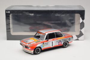 BMW 2002 Ti #1 Team Leru S. Manhalter 1000km Osterreichring Winner 1974 Minichamps 1:18 155742601 Diecast - image 6 of 6