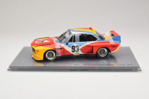 BMW 3.0 CSL Art Car Alexander Calder #51 H. Poulain / S. Posey / J. Guichet 24 Hours of Le Mans 1975 Minichamps 1:18 80430150 - image 3 of 7