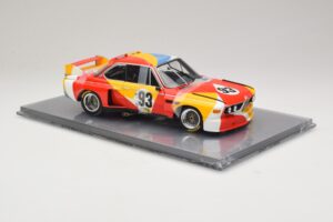 BMW 3.0 CSL Art Car Alexander Calder #51 H. Poulain / S. Posey / J. Guichet 24 Hours of Le Mans 1975 Minichamps 1:18 80430150 - image 4 of 7