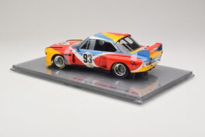 BMW 3.0 CSL Art Car Alexander Calder #51 H. Poulain / S. Posey / J. Guichet 24 Hours of Le Mans 1975 Minichamps 1:18 80430150 - image 5 of 7