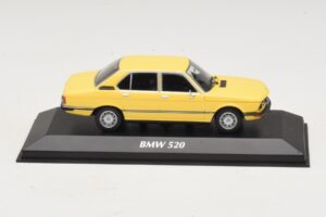 BMW 520 E12 Yellow Maxichamps 1:43 940023001 Diecast