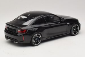 BMW M2 F87 Black Metallic Minichamps 1:18 155026100 Diecast - image 2 of 6