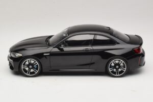 BMW M2 F87 Black Metallic Minichamps 1:18 155026100 Diecast - image 3 of 6