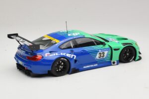 BMW M6 GT3 #33 Falken Motorsport P. Dumbreck 24 Hours of Nurburgring 2017 Minichamps 1:18 153172633 Diecast - image 2 of 6