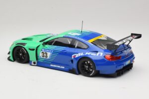 BMW M6 GT3 #33 Falken Motorsport P. Dumbreck 24 Hours of Nurburgring 2017 Minichamps 1:18 153172633 Diecast - image 5 of 6