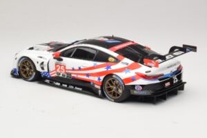 BMW M8 GTE #25 BMW Team RLL B. Auberlen / A. Sims 6 Hours of Watkins Glen 2018 Minichamps 1:18 155182995 Diecast - image 5 of 6