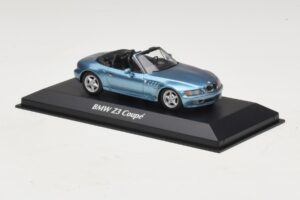BMW Z3 Blue Maxichamps 1:43 940024331 Diecast - image 3 of 5