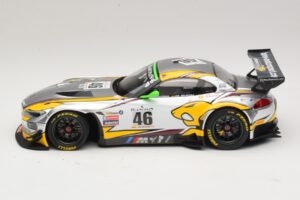 BMW Z4 GT3 #46 M. Palttala / L. Luhr 24 Hours of Spa Winner 2015 Minichamps 1:18 151152346 Diecast - image 3 of 6