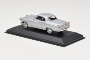 Borgward Isabella Coupe Silver Minichamps 1:43 400096031 Diecast - image 3 of 5