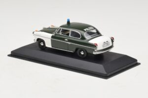 Borgward Isabella Polizei Frankfurt Minichamps 1:43 400096090 Diecast - image 3 of 5