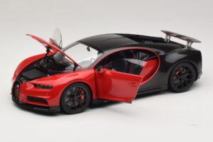 Bugatti Chiron Sport Italian Red & Carbon AUTOart 1:18 70996 Composite - image 2 of 8