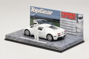 Bugatti Veyron White Top Gear Edition Minichamps 1:43 519431100 Diecast - image 3 of 5