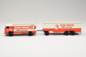 Bussing LU 11/16 Box Trailer Dextro Energen Minichamps 1:43 499073940 Diecast - image 3 of 6