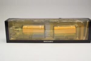 Bussing LU 11/16 Flatbed Trailer Schenker Minichamps 1:43 499073924 Diecast - image 6 of 6